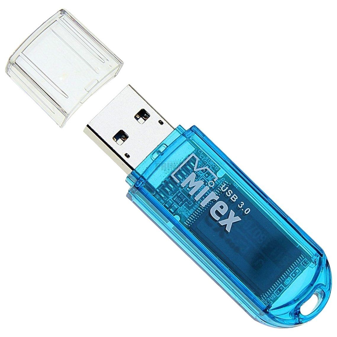 Flash drive 32gb mirex elf usb синий usb 3.0
